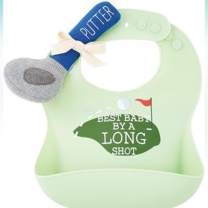 NWT golf silicone bib